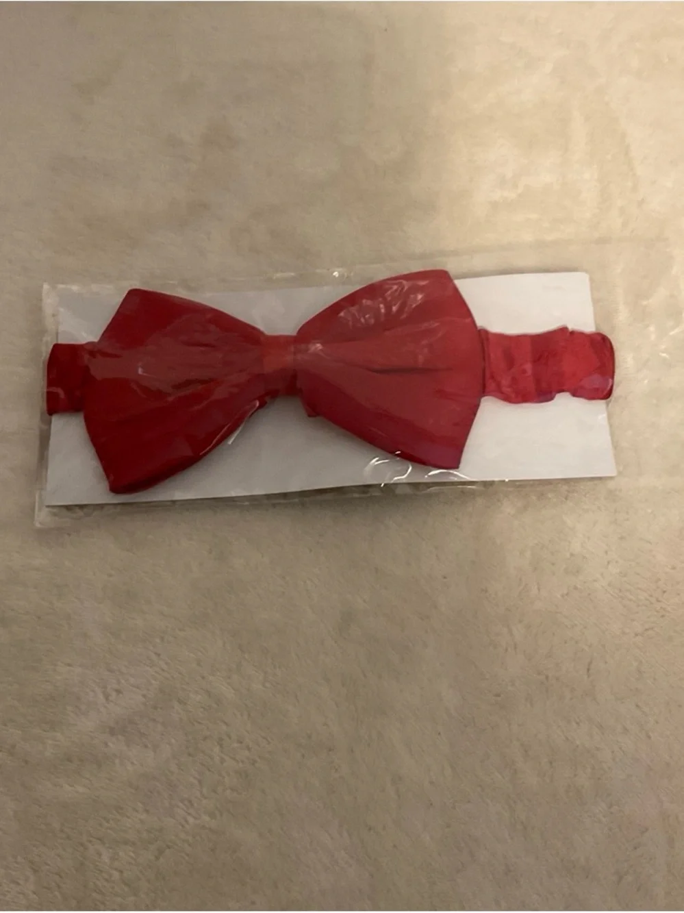 Kids Red Bow Headband - Classic Hair Accessory